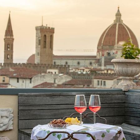 Luxury Panoramic Terrace Appartement Florence Buitenkant foto