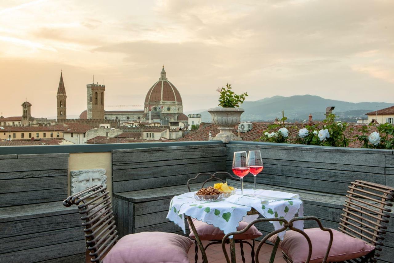 Luxury Panoramic Terrace Appartement Florence Buitenkant foto