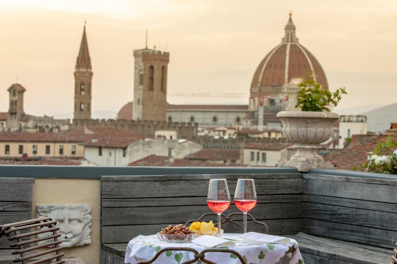 Luxury Panoramic Terrace Appartement Florence Buitenkant foto