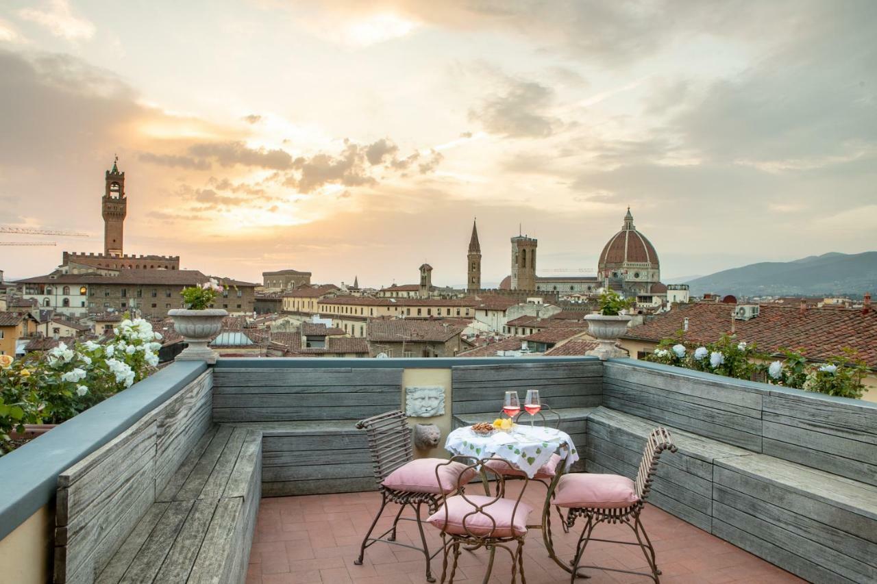 Luxury Panoramic Terrace Appartement Florence Buitenkant foto