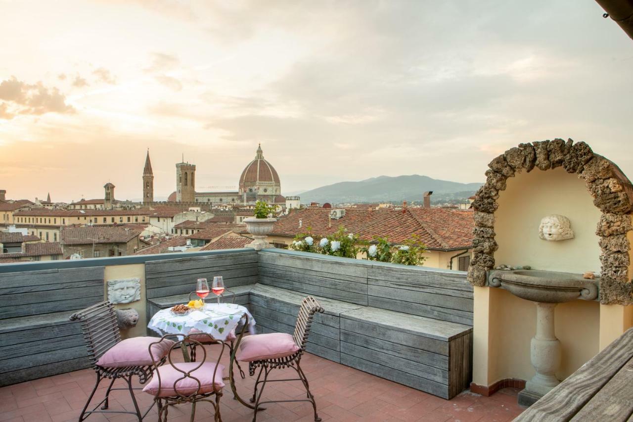 Luxury Panoramic Terrace Appartement Florence Buitenkant foto